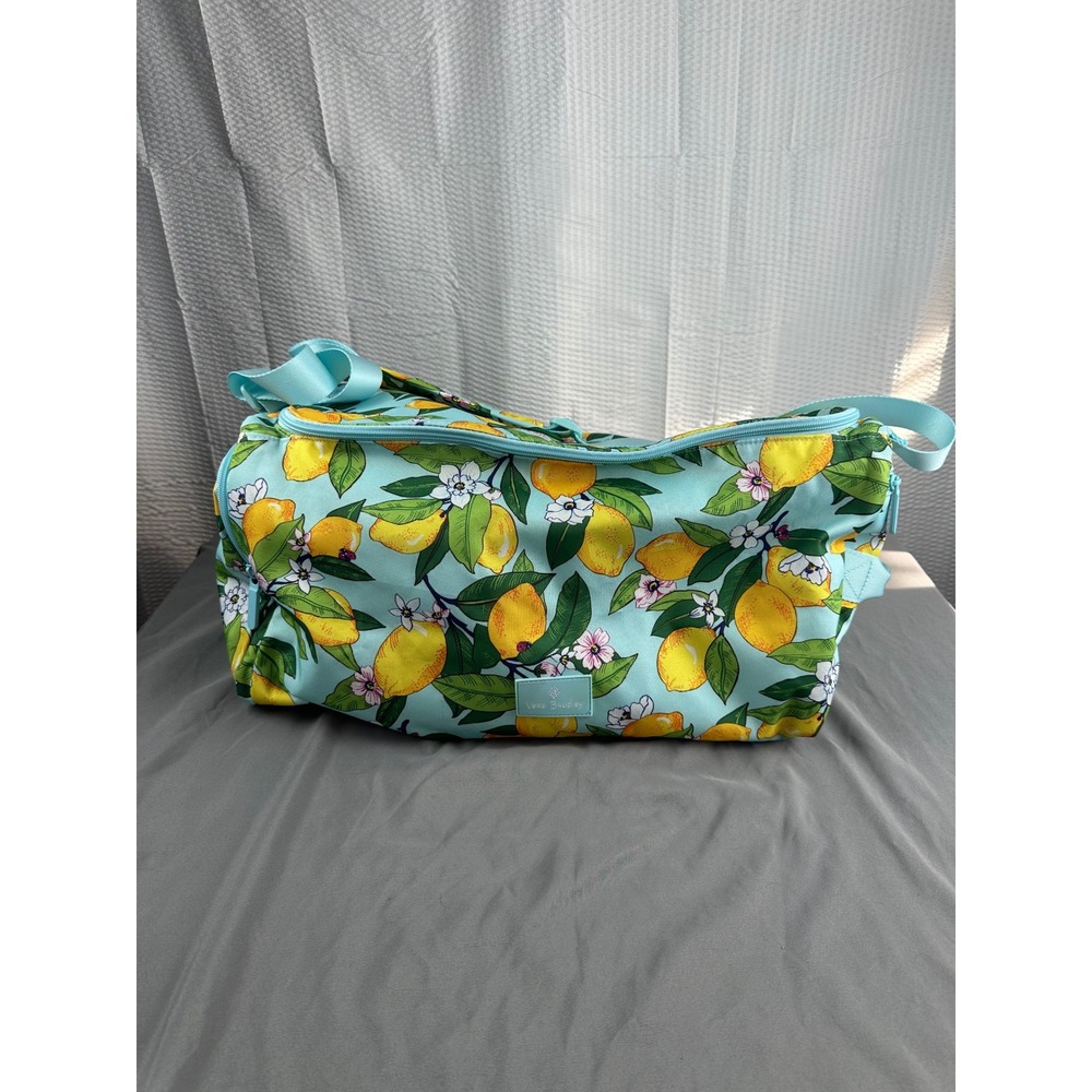 Vera Bradley Lemon Grove Large Weekender Duffel‎ Bag Retired Pattern